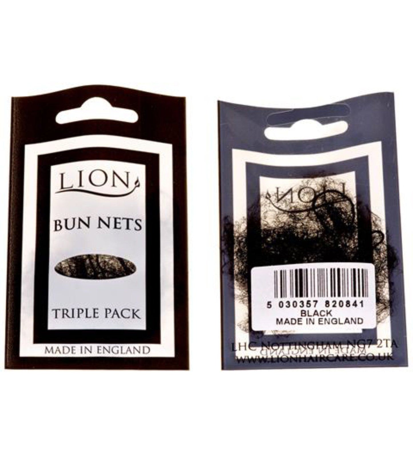 BUN NETS - PACK OF 3 Accessories Lion Black 