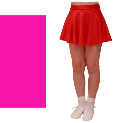 ECS - SHORT CIRCULAR SKIRT Dancewear Dancers World Lipstick Pink Small Child 