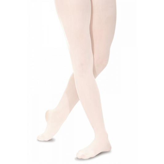 ROCH VALLEY WHITE SOFT SUPPORT BALLET TIGHTS