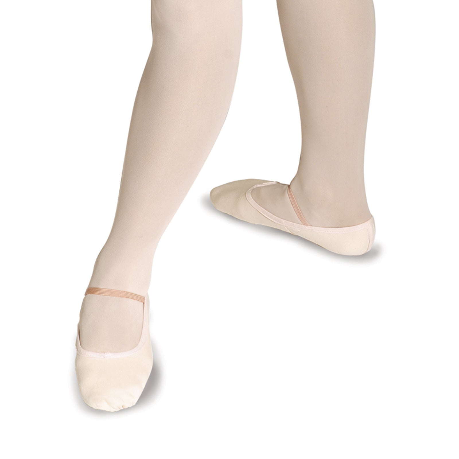 ROCH VALLEY PINK CANVAS FULL SOLE BALLET SHOES Dance Shoes Roch Valley 